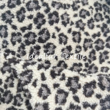 Leopard Jacquard Artificial Wool Fur /Sheep Fur